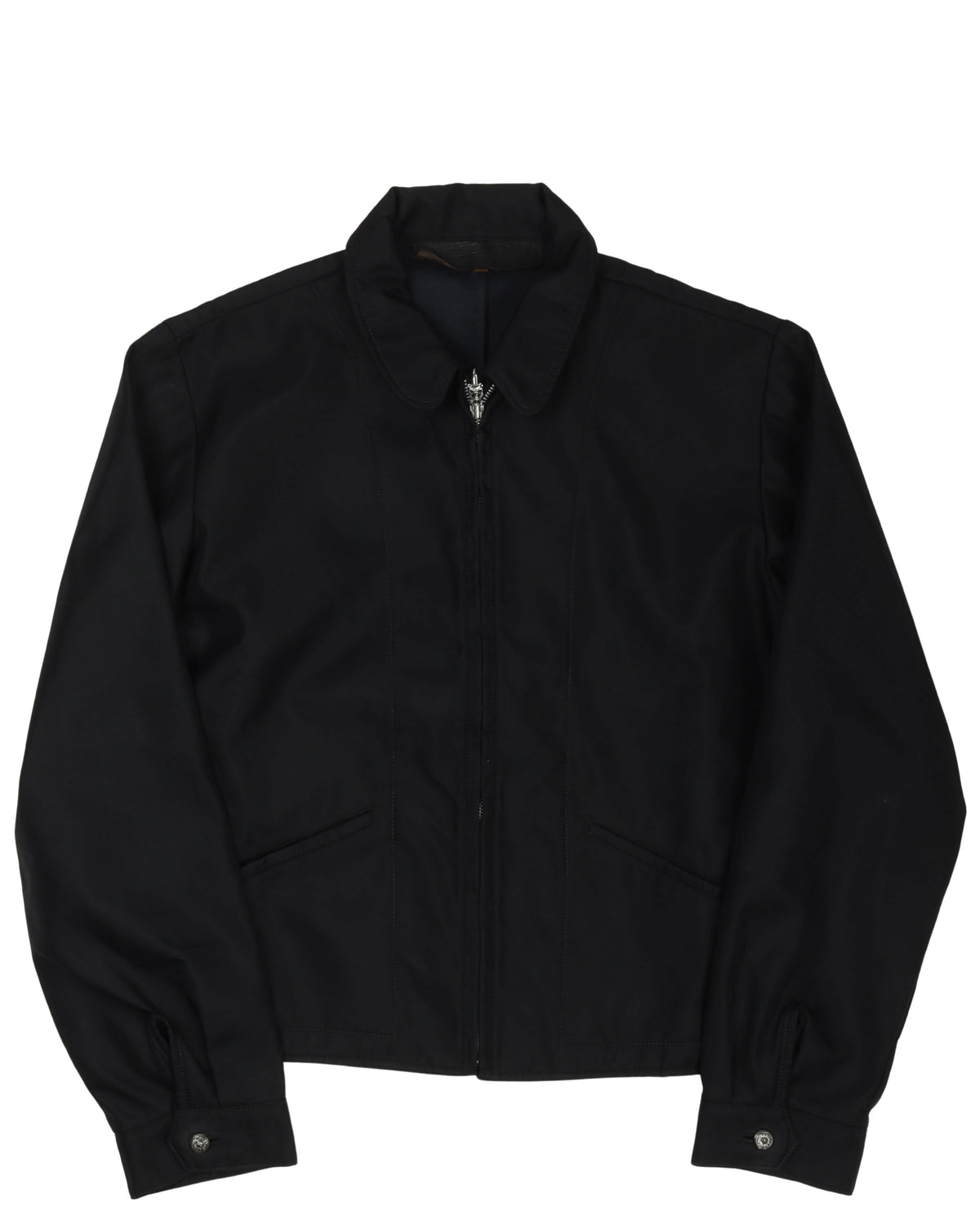 Cross Patch Zip Up Work Jacket
