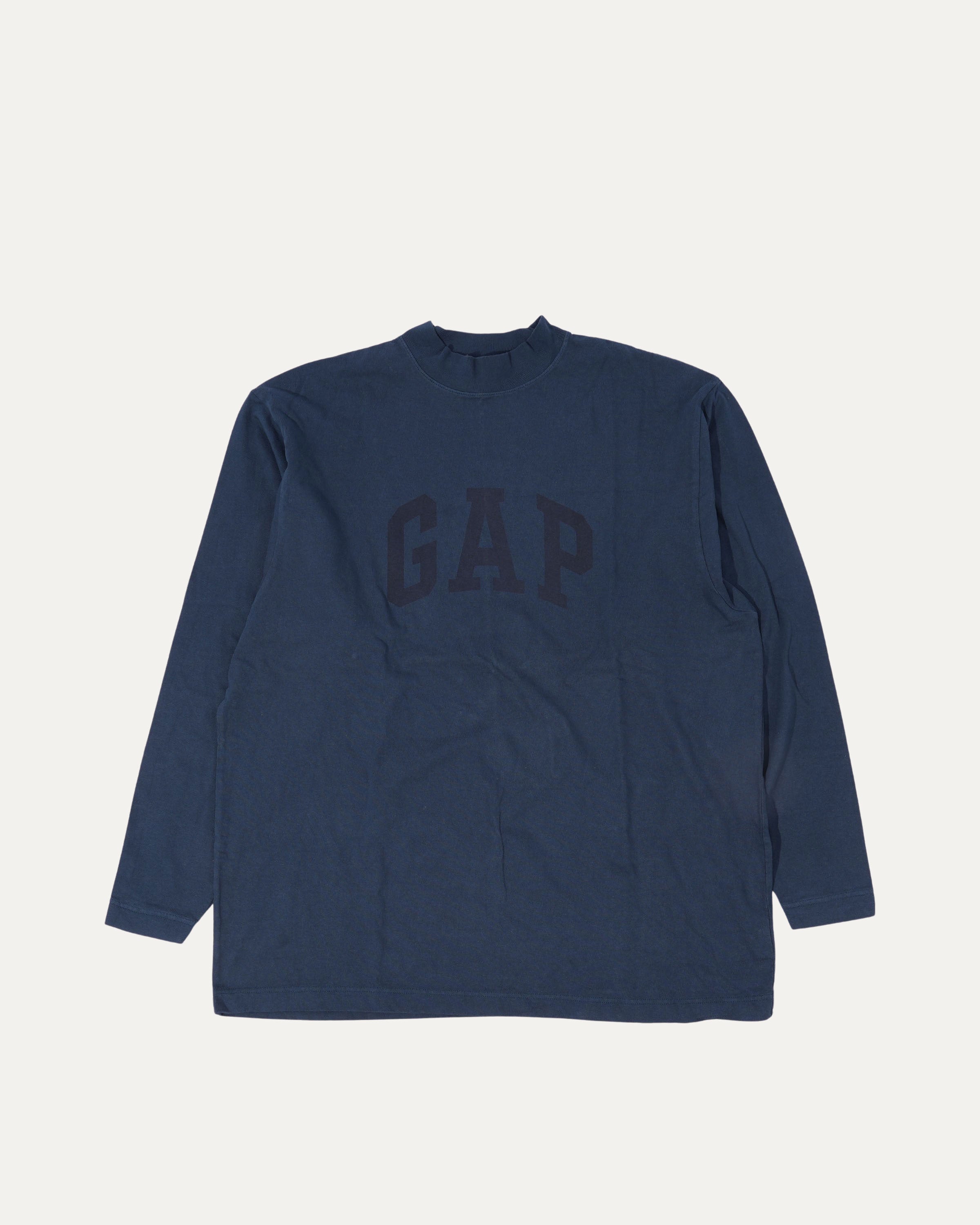 Yeezy Gap Mock Neck Dove Long Sleeve