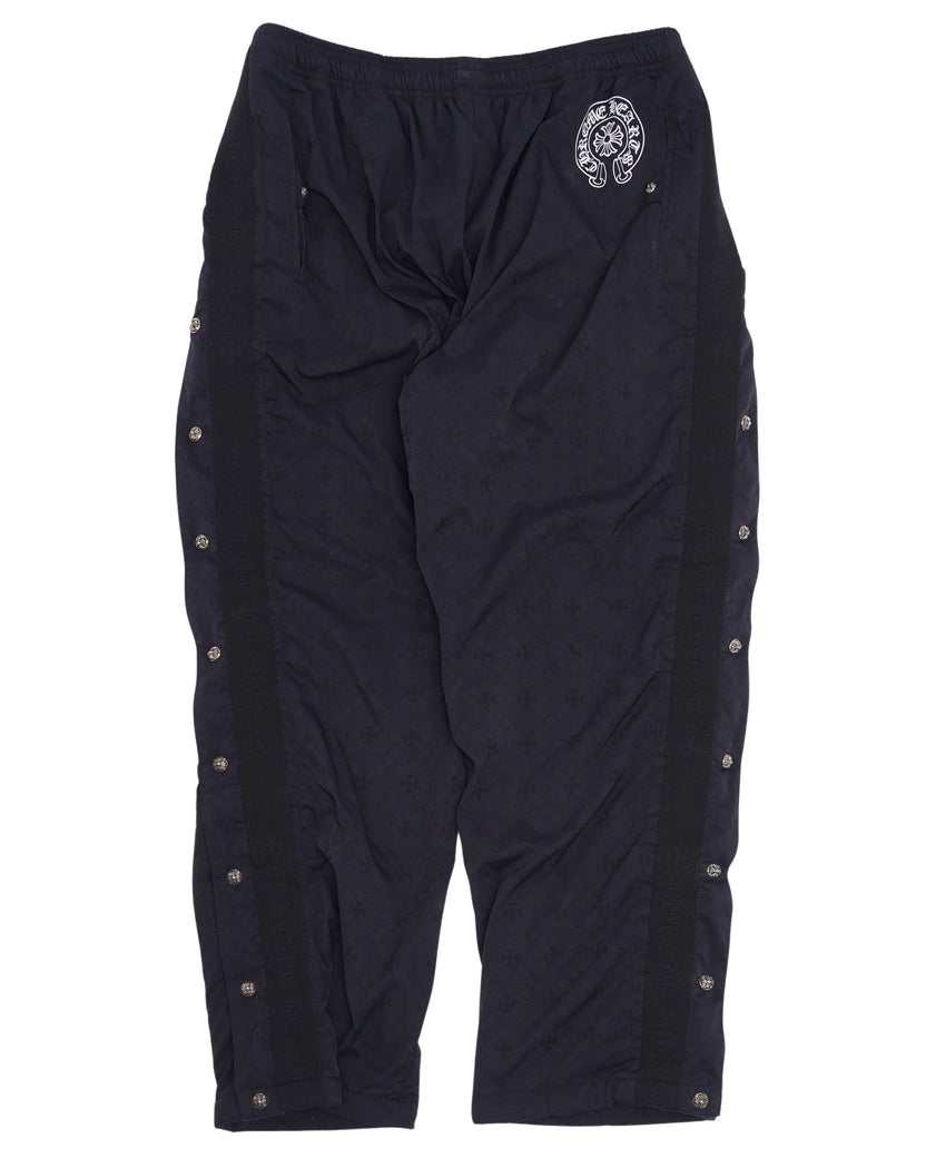 Snap-Button Track Pants