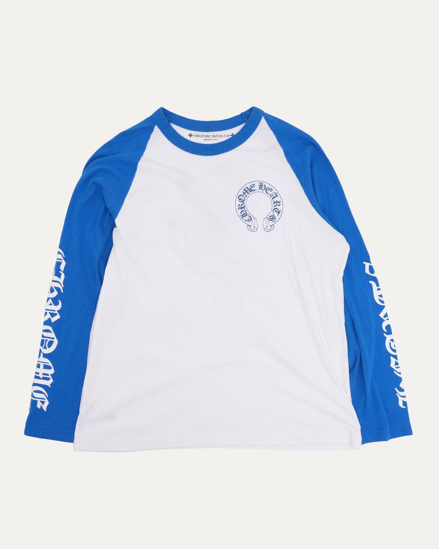 Horseshoe Logo Raglan Baseball T-Shirt