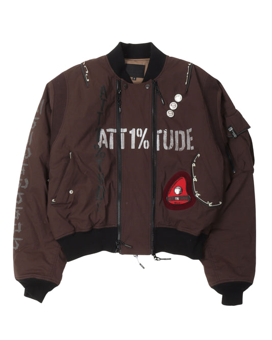 MA-TT1%TUDE Bomber Jacket