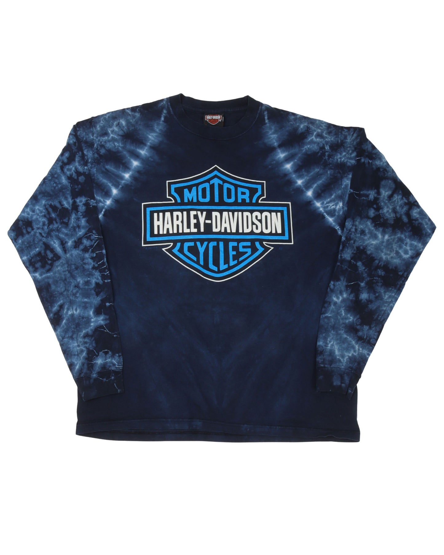 Harley Davidson Tie Dye Long Sleeve T-Shirt