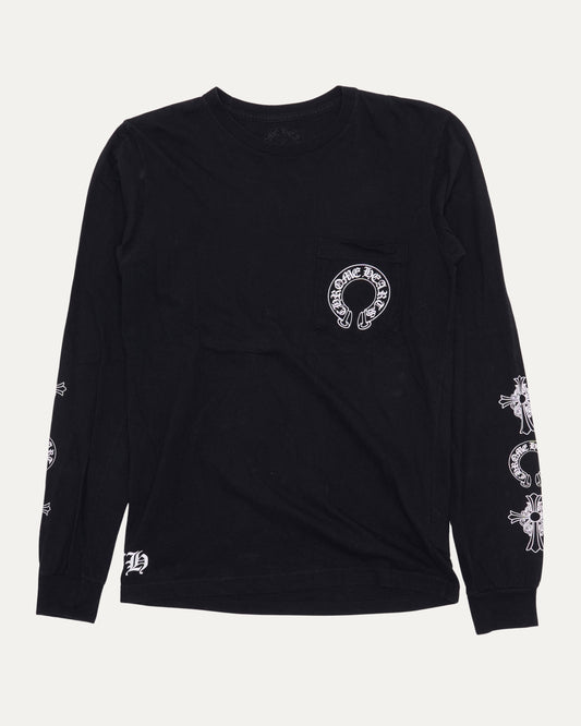 T-Bar Logo Long Sleeve T-Shirt