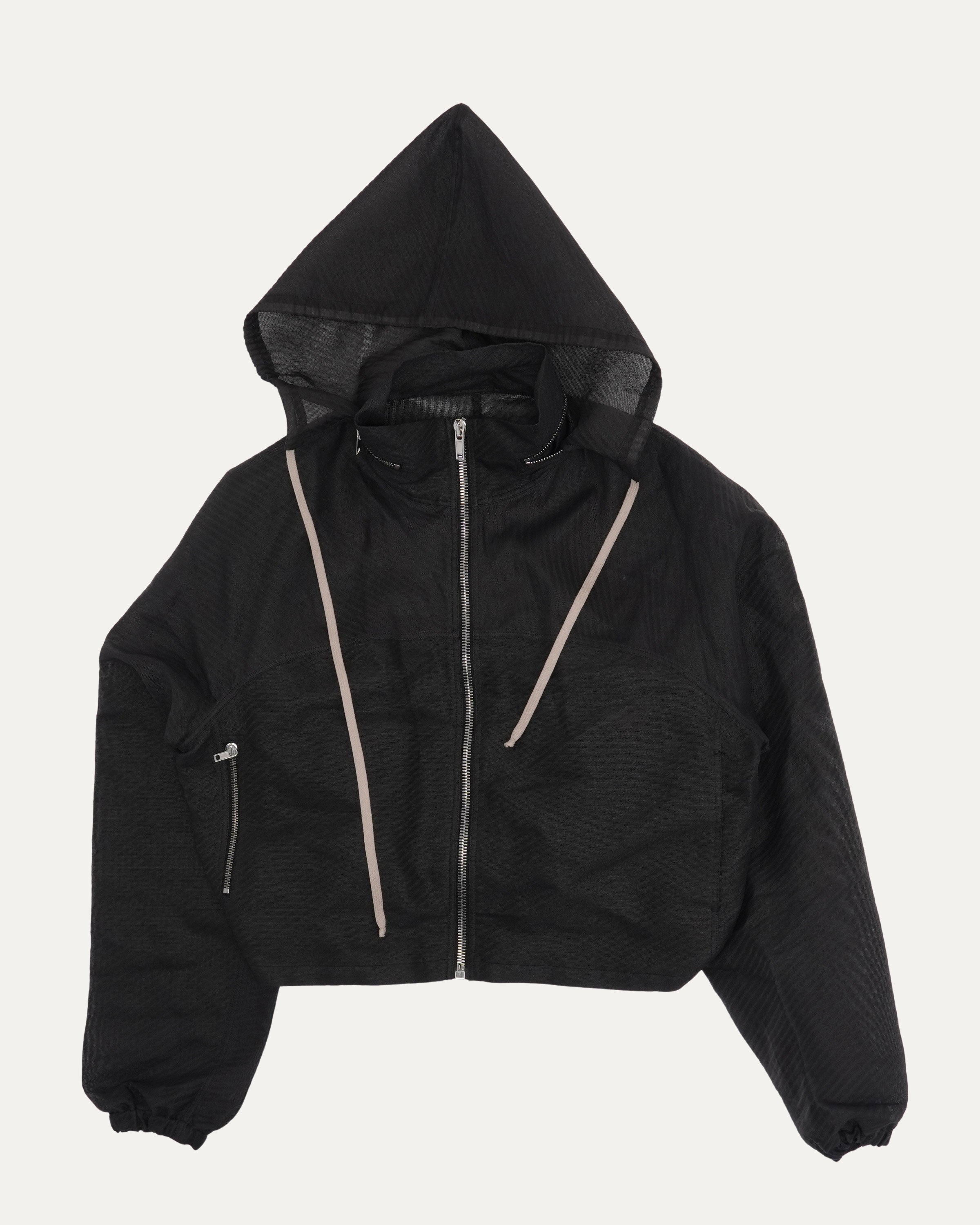 Rick Owens SS18 'DIRT' Cropped Hooded Jacket – Justin Reed