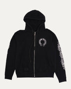 Horseshoe Logo Zip Up Hoodie