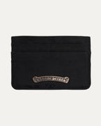 Nylon Stencil Scroll Embellished Cardholder