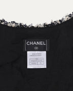 FW 2005 Tweed Vest with Leather Detail