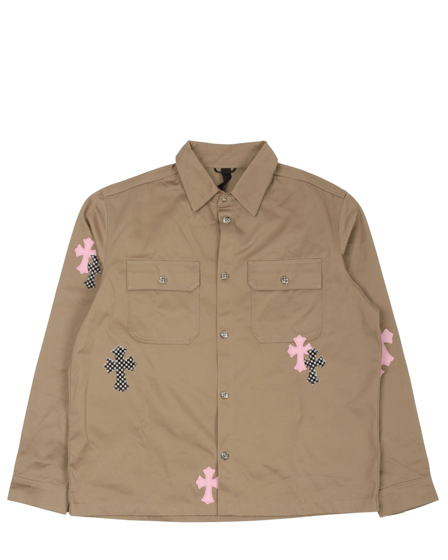 Cross Patch Work Dog Shirt