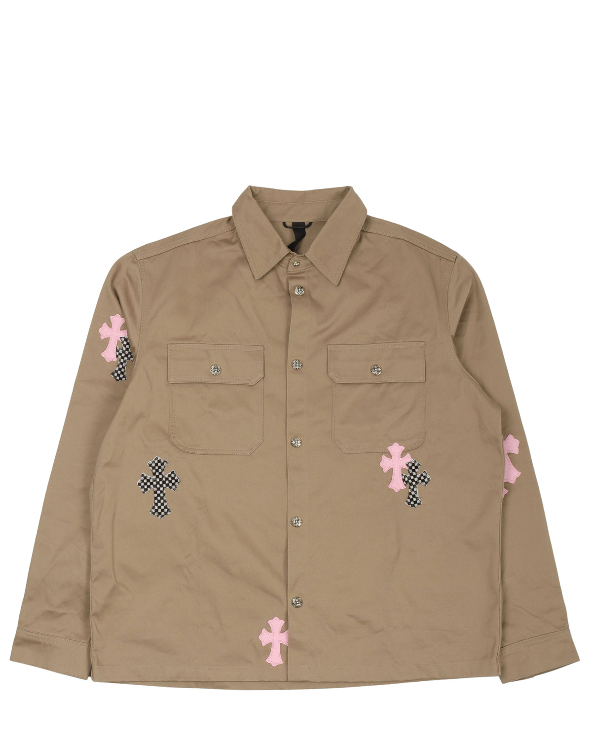 Cross Patch Work Dog Shirt