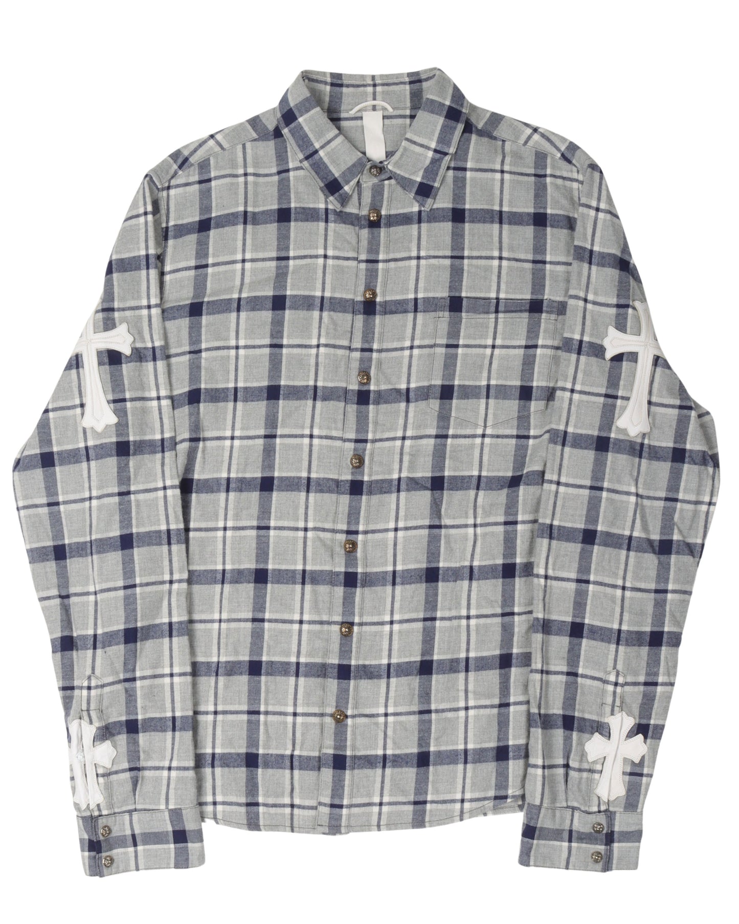 Cross Patch Flannel Shirt