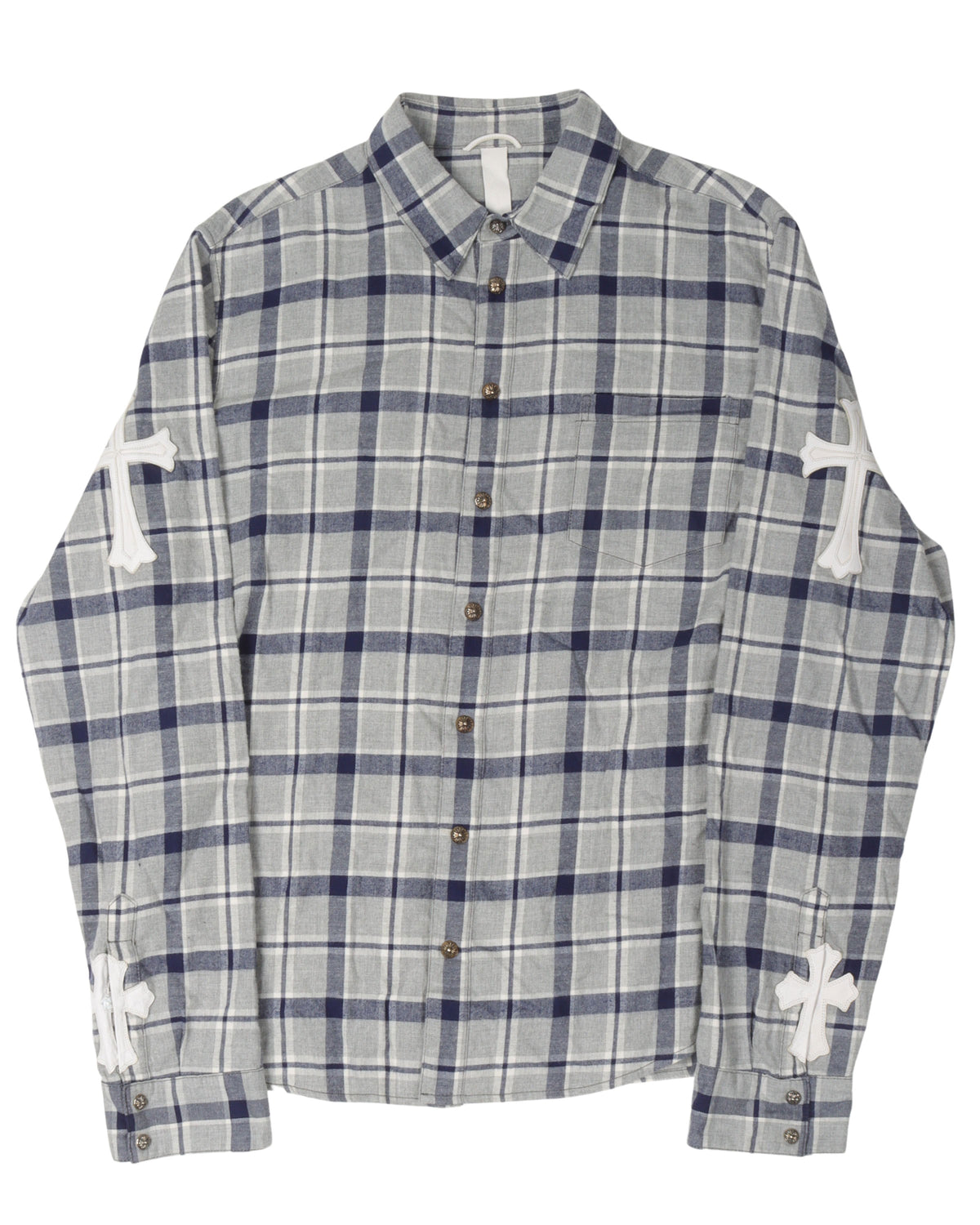 Cross Patch Flannel Shirt
