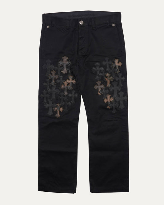 Cross Patch Chino Pants