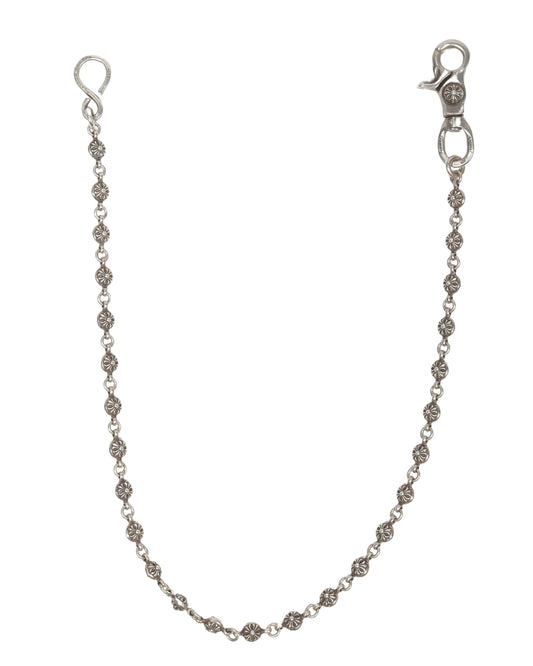 Plus Ball Tiny Cross Wallet Chain