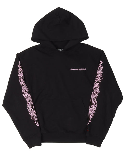 ◆CHROME HEARTS◆HORSESHOE SCRIPT FRIENDS & FAMILY HOODIE 2_a2ee9712-e118-468b-9865-