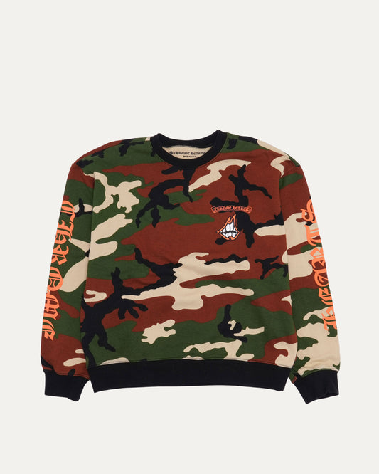 Matty Boy Caution Crewneck Sweatshirt