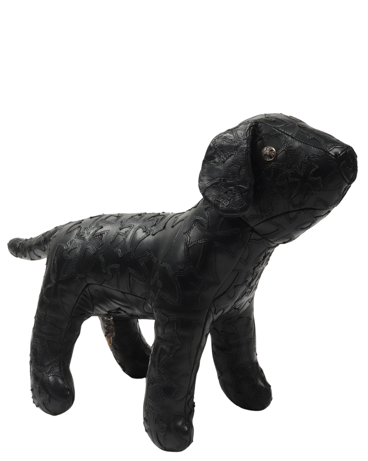 Leather Cross Patch Dog