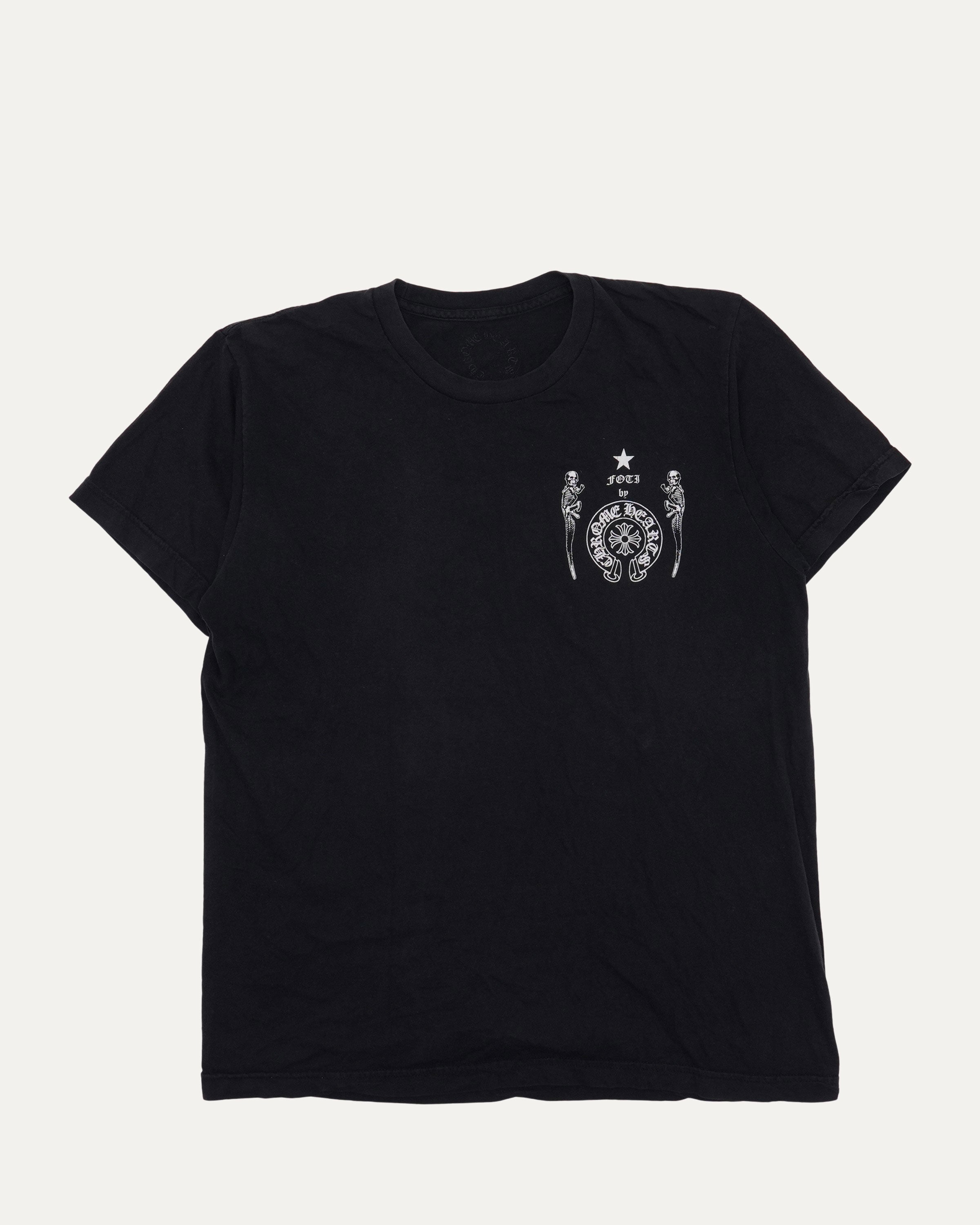 chrome hearts foti tシャツ Chrome Hearts Foti Exclusive Logo Short Sleeve Tee - SRM