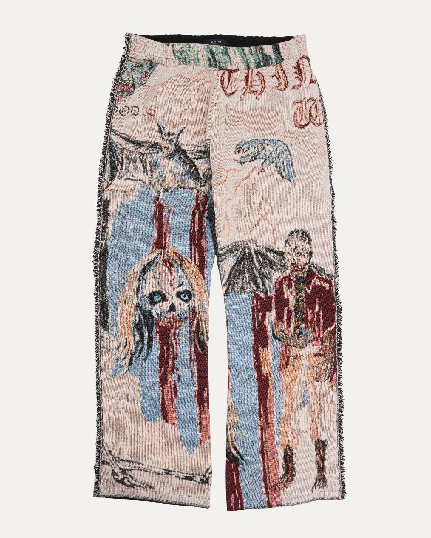 Wes Lang Tapestry Blood Sweatpants