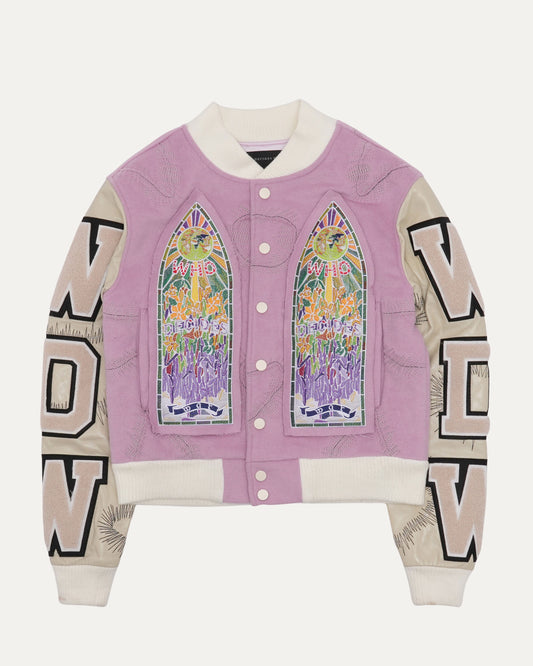Stained Glass Varsity Jacket