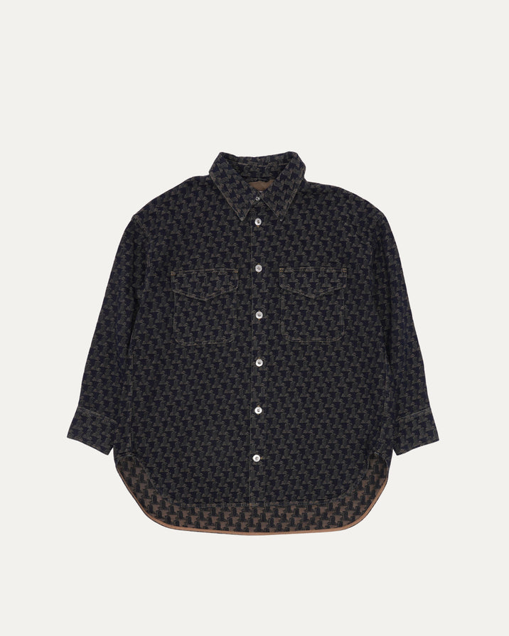 Jacquard Shirt Jacket