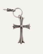 Large Cross and Dagger Keychain