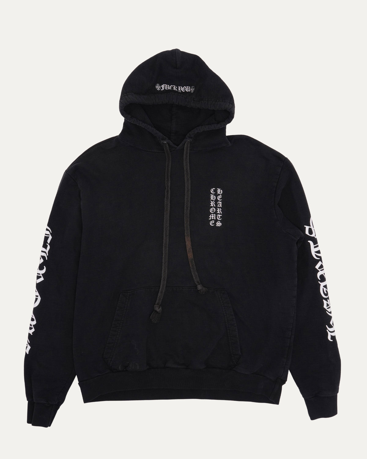 Fuck You Vertical Logo Hoodie