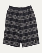 After School Cross Patch Flannel Shorts