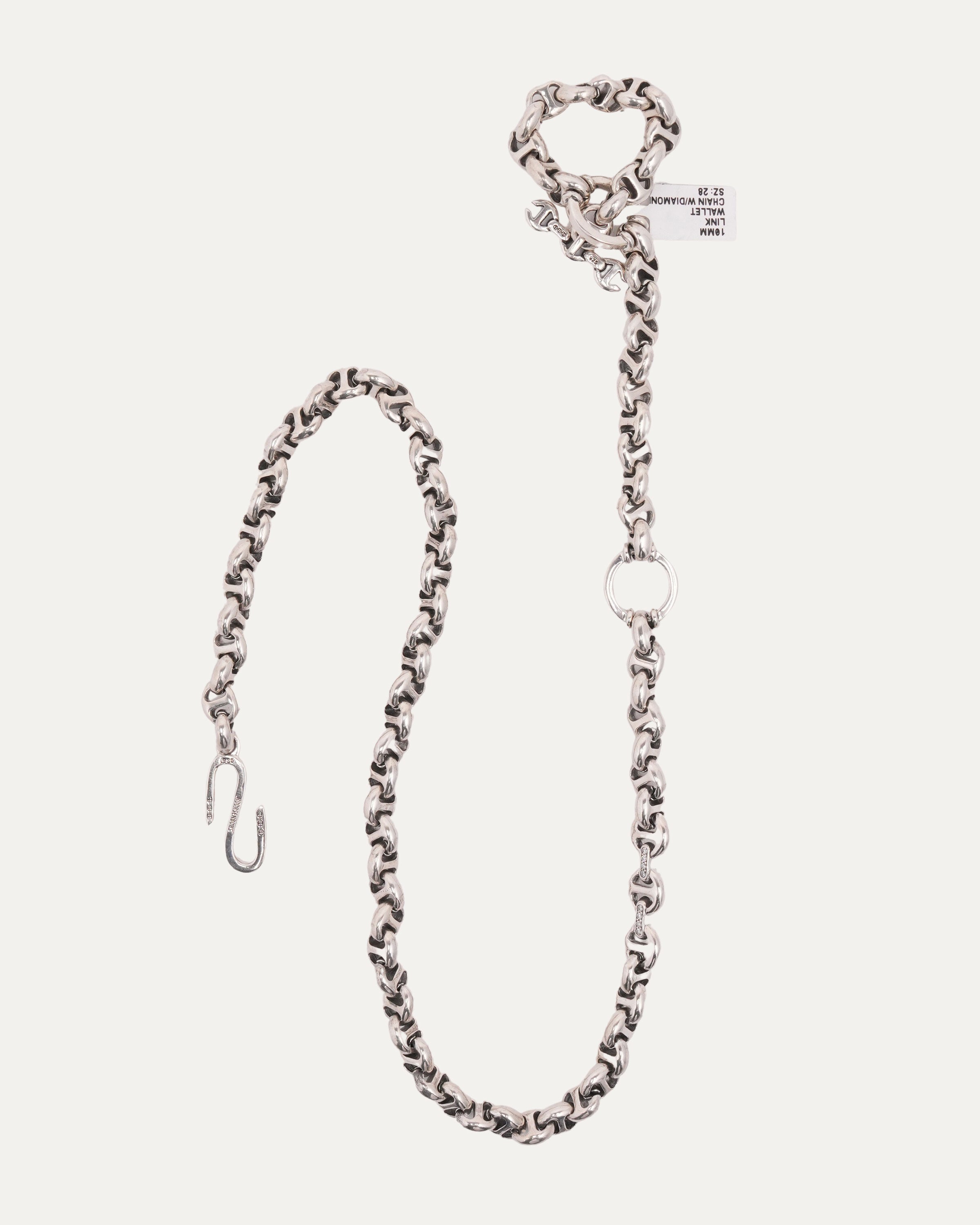 Hoorsenbuhs 10MM Open-Link Wallet Chain with Diamonds – Justin Reed