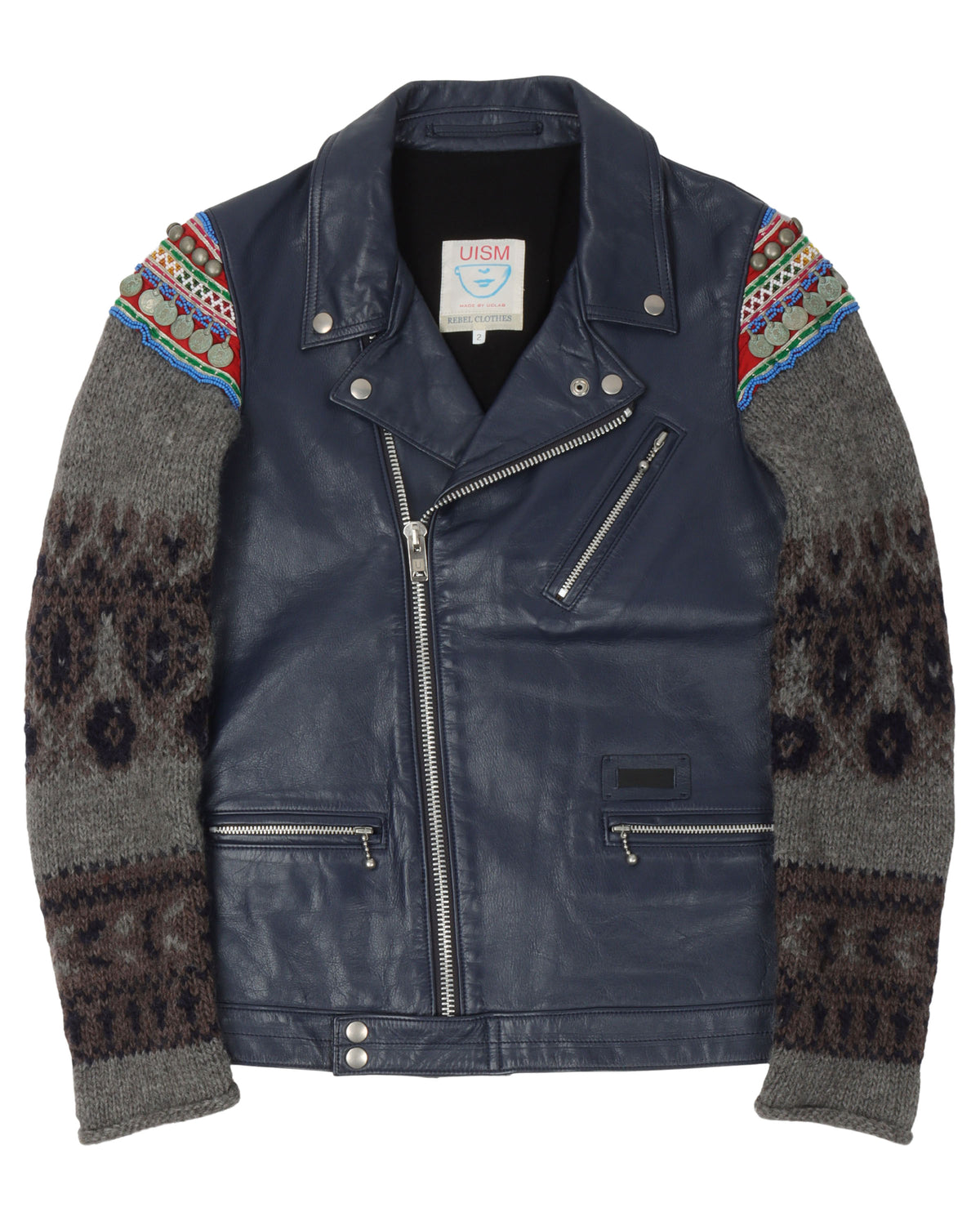 Leather Hybrid Jacket