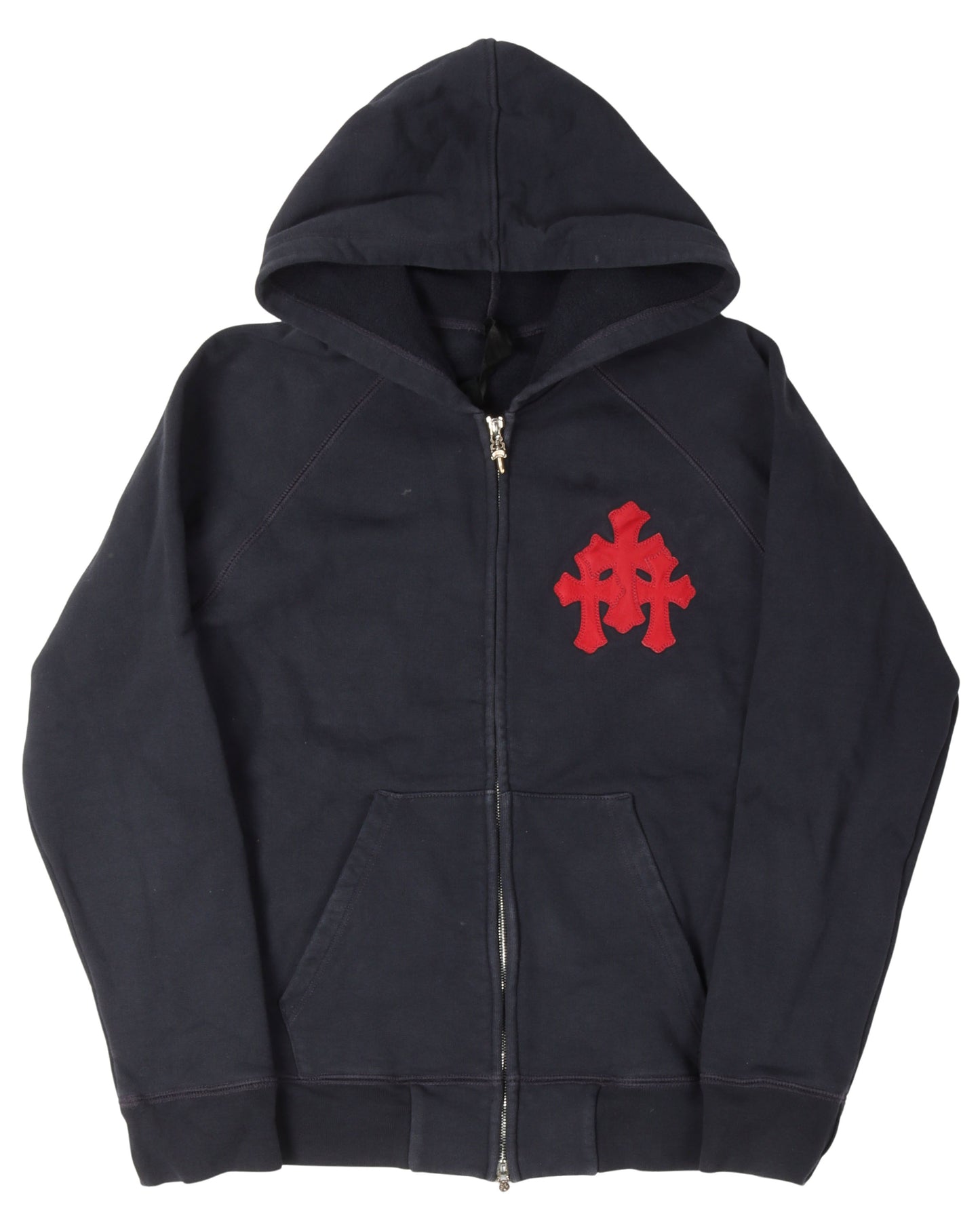 Paper Jam Cemetery Cross Patch Hoodie
