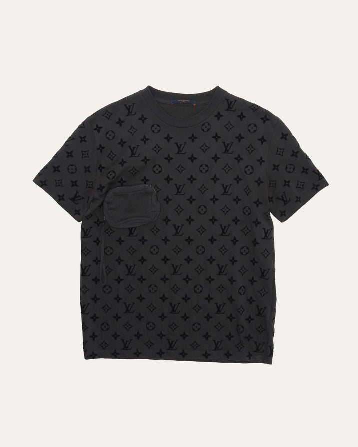 Monogram Velcro Pocket T-Shirt