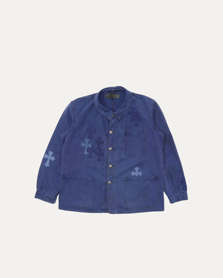 Cross Patch Bleu de Travail French Work Jacket