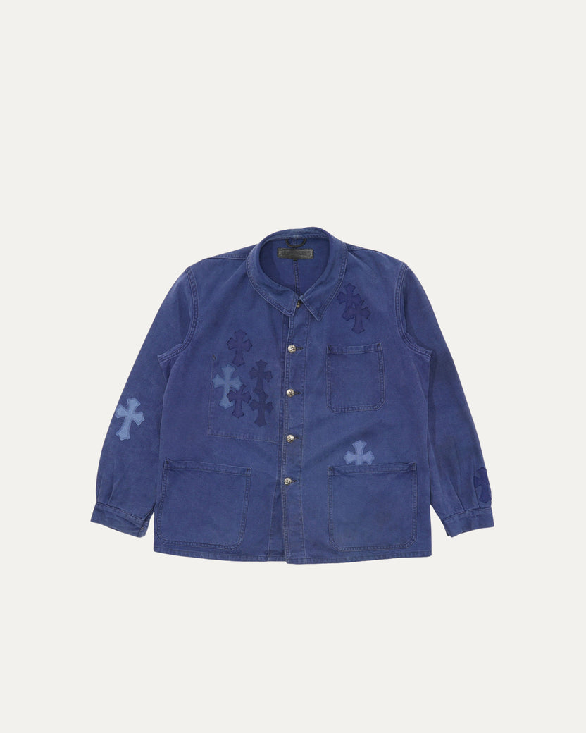 Cross Patch Bleu de Travail French Work Jacket