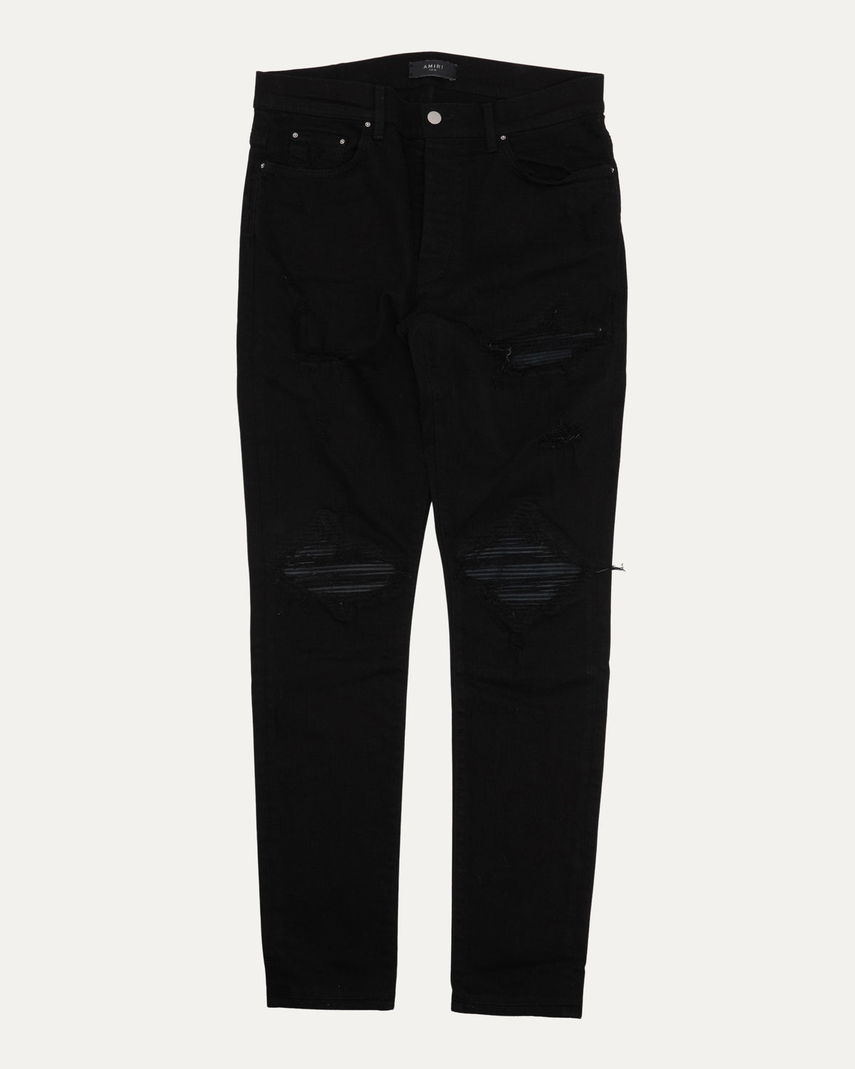 Repaired Distressed MX1 Jeans