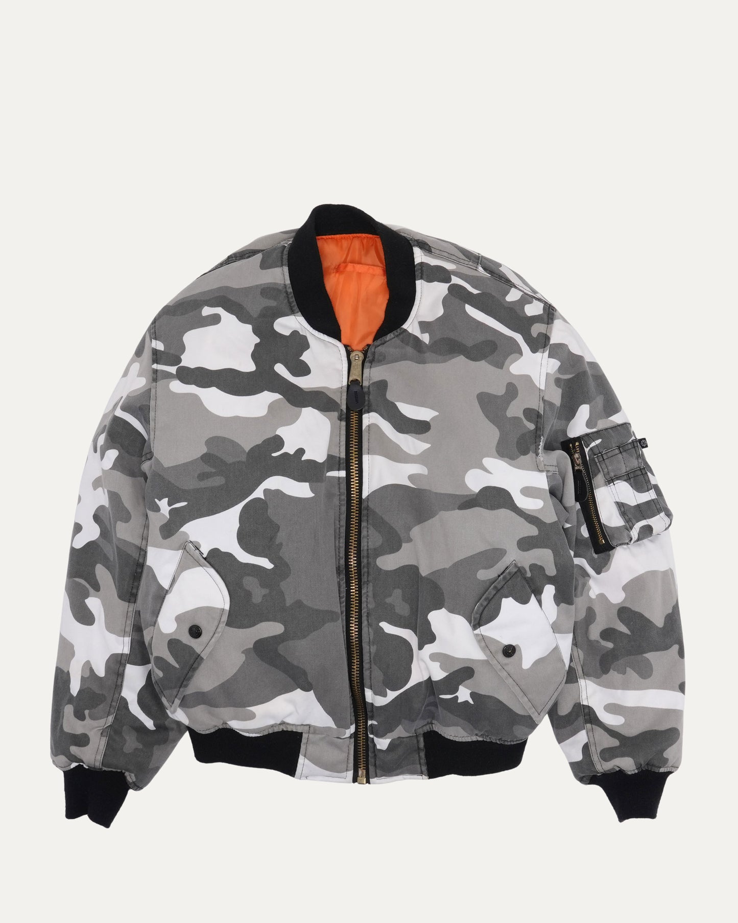 Fostex MA-1 Arctic Camouflage Bomber Jacket