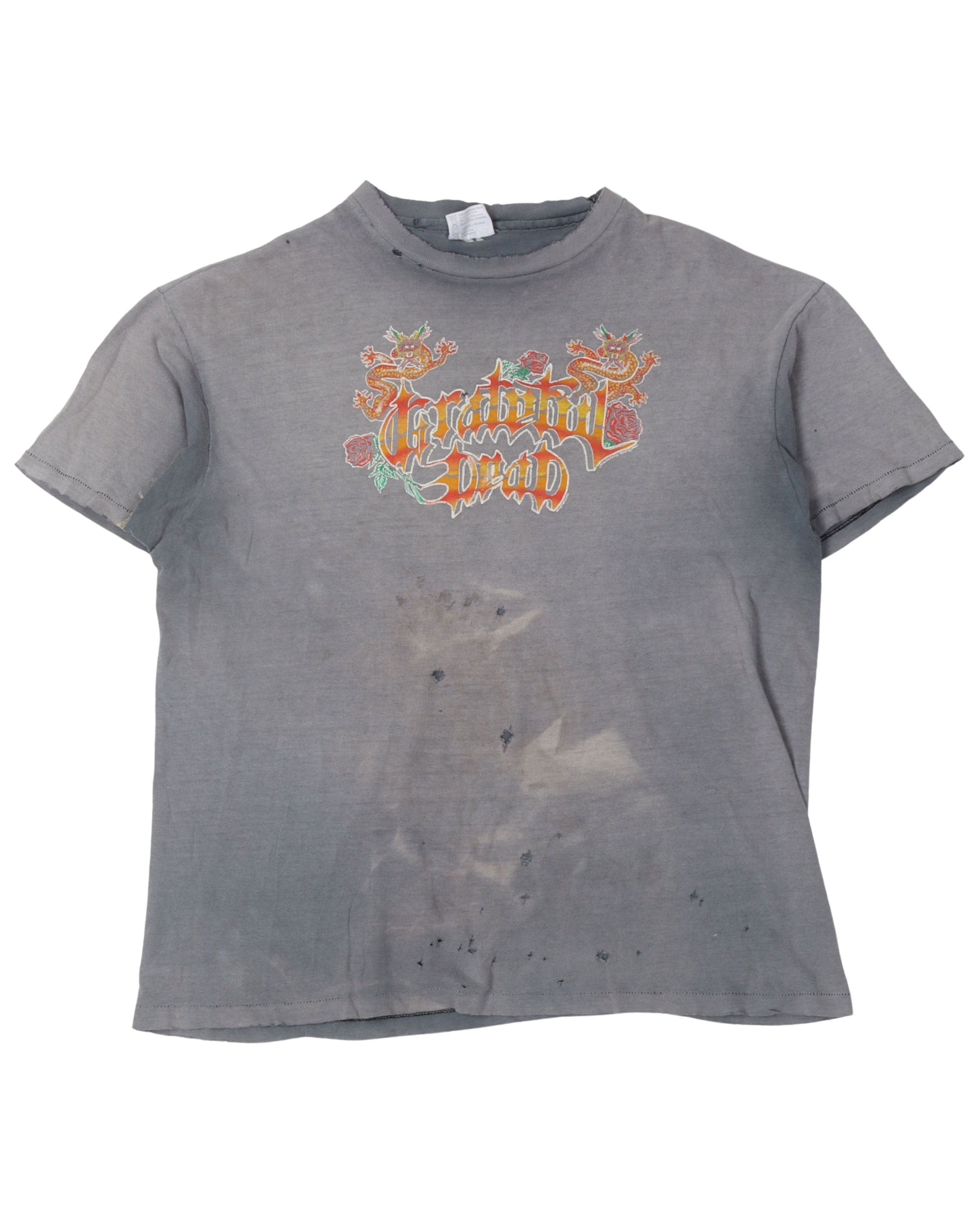 Grateful Dead Distressed Faded T-Shirt