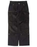 Leather Double Knee Nylon Carpenter Pants