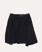Junya Watanabe Belted Drape Shorts with Skirt Detail