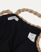 Rive Gauche Tank Top With Braided Gold Trim