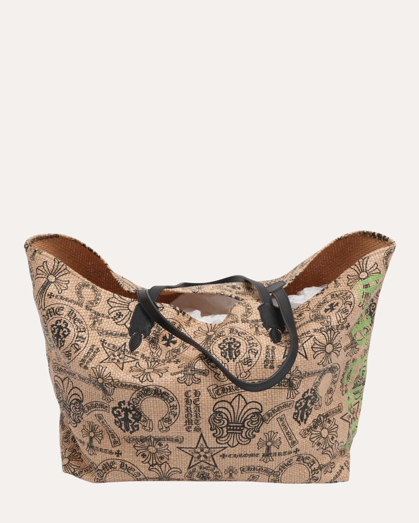 Large Miami Straw Beach Bag