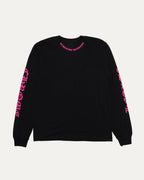 Neck Logo Long Sleeve Pocket T-Shirt