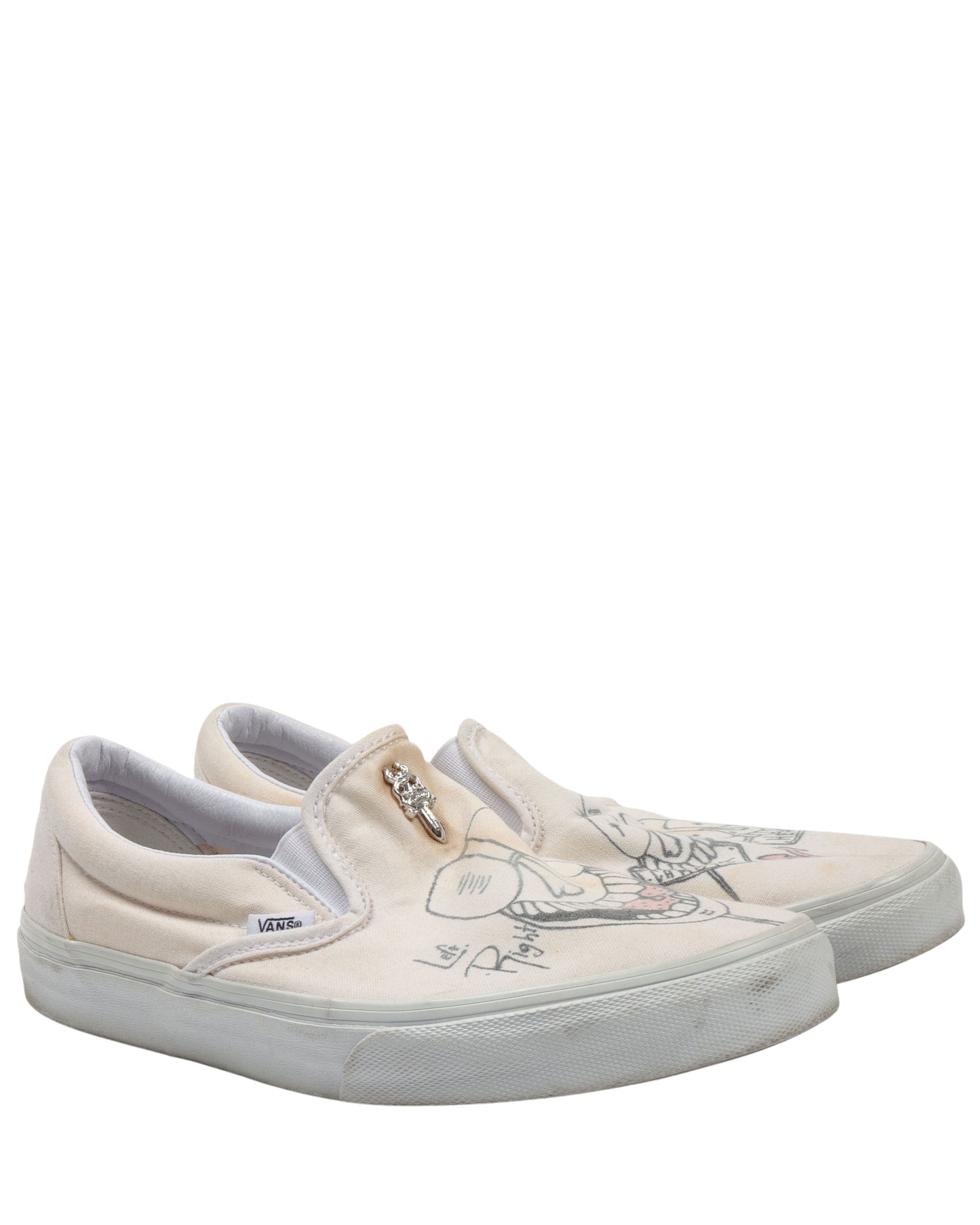 Matty Boy Hand Drawn Slip On Vans