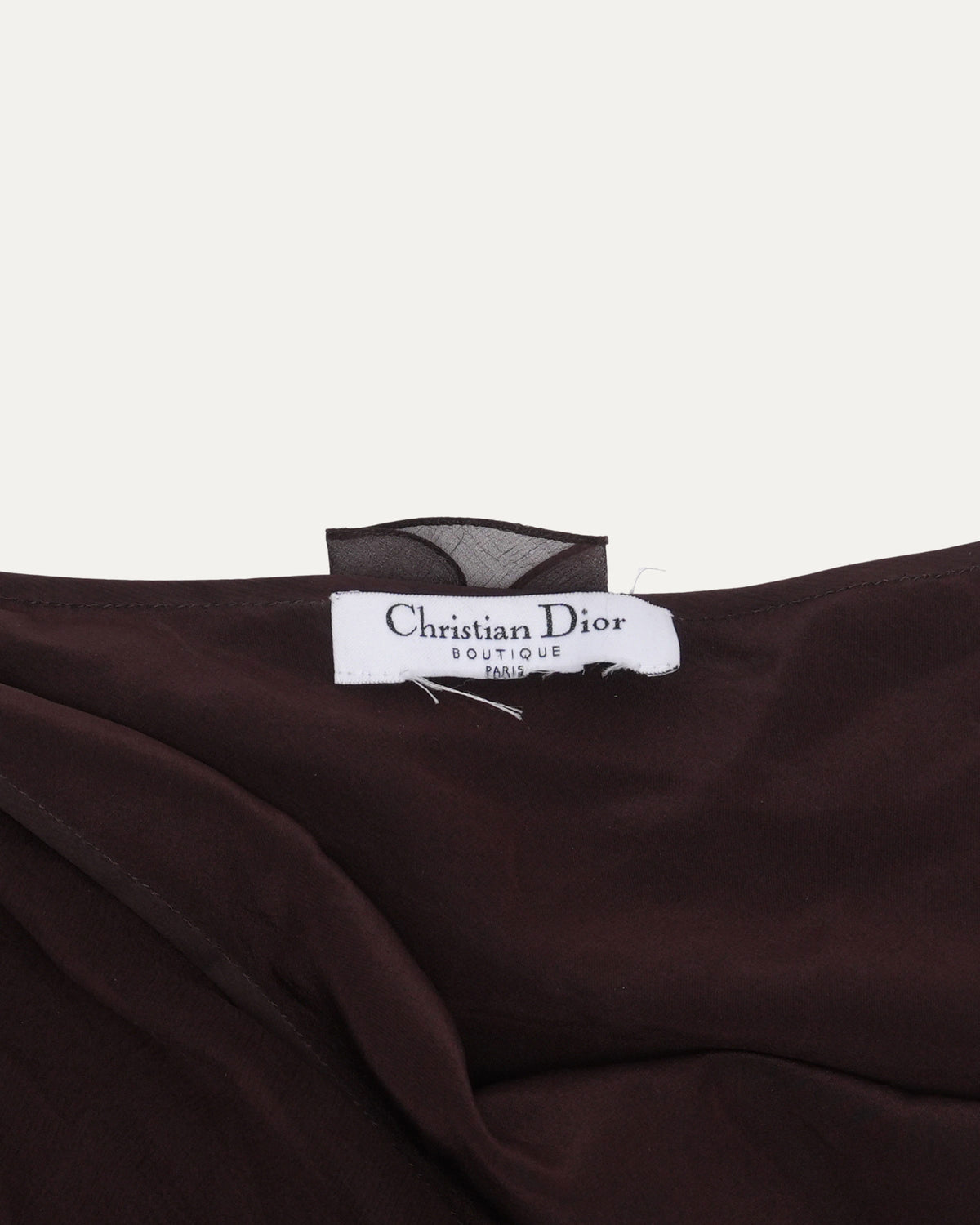 Galliano Era Silk Ruffle Skirt