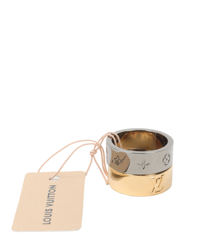 Shop Louis Vuitton MONOGRAM Lv instinct set of 2 rings (M00513) by