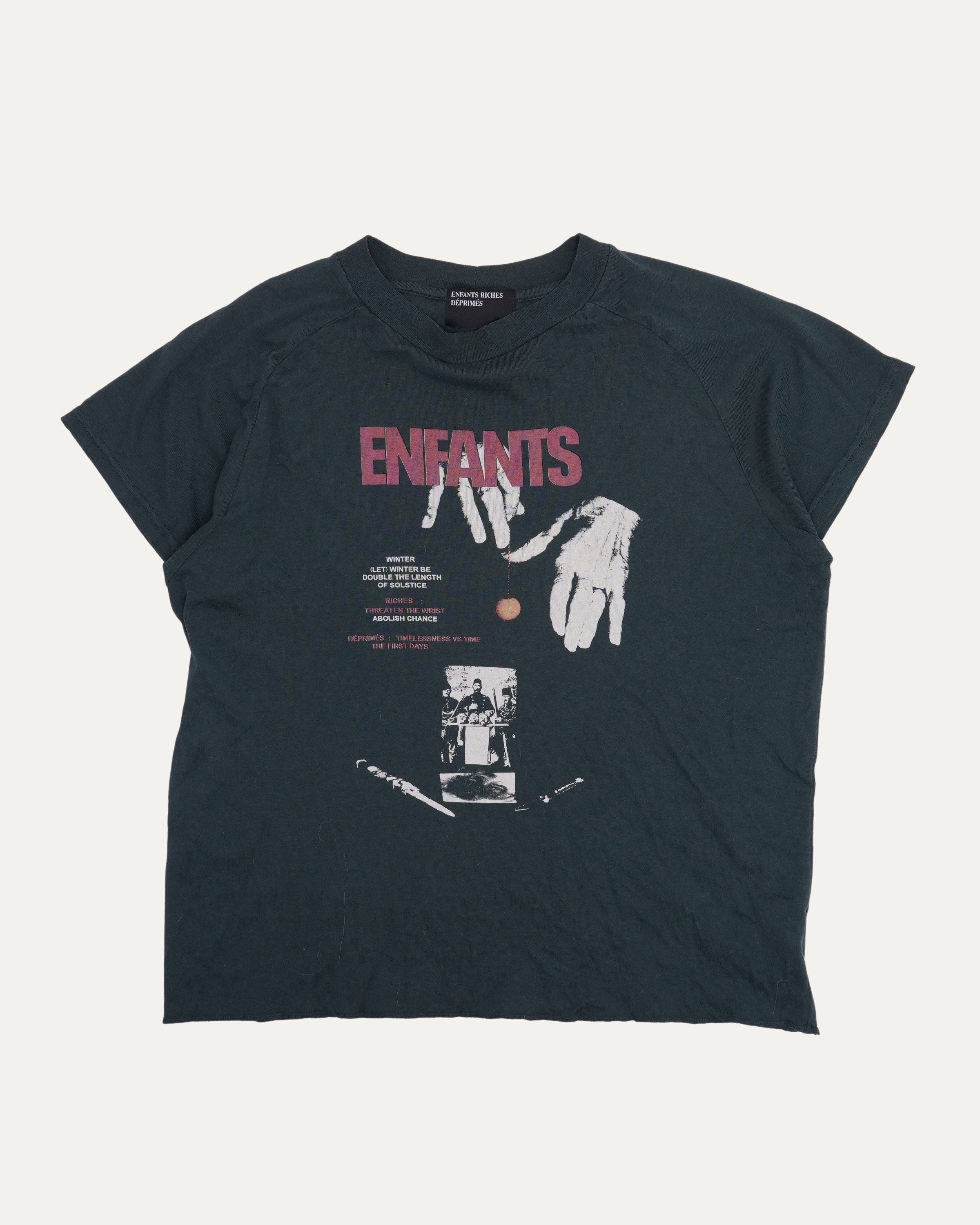 専用　確実正規品　ENFANTS RICHES DÉPRIMÉS tシャツ　XL Enfants Riches Deprimes Let Winter Be Double Raglan T-Shirt