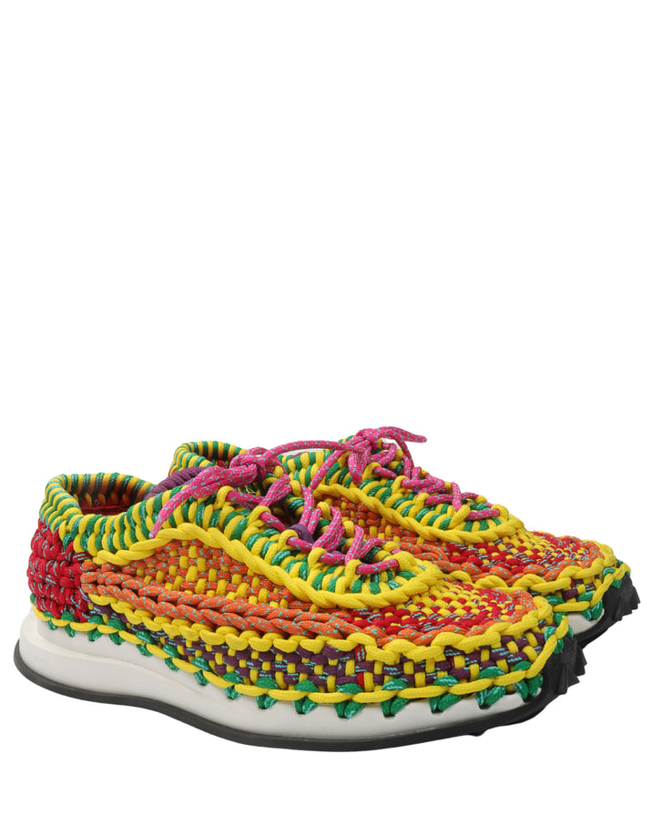 Crochet Knit Sneakers