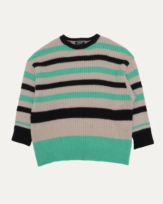 Mohair Blend Striped Sweater