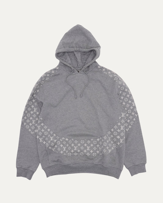 Monogram Circle Cut Hoodie