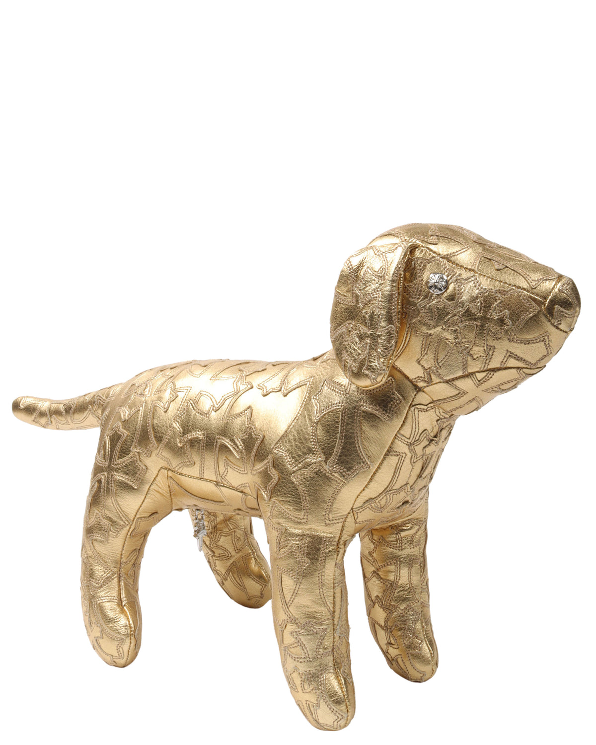 Leather Cross Patch Dog