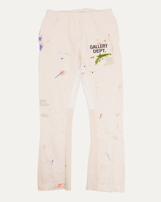 Paint Splatter La Flare Sweatpants